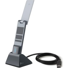 Delixa Tp-Link Archer TX20UH, AX1800 Yüksek Kazançlı Kablosuz USB Adaptör, 1,2 Metre USB 3.0 Kablosu, Beamf