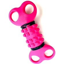 Delixa Tasma Market 12CM Kemik Yumuşak Dokulu Köpek Oyuncağı Mor