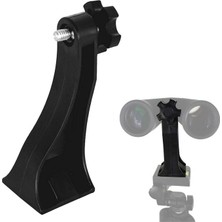 Delixa Microcase Dürbünü Tripoda Bağlamak Için Dürbün ve Tripod Bağlantı Adaptörü - AL2515 Siyah