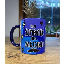 UltraMint Sempatik ve Yakışıklı Erkekler Için Özel Hediye Kupa Bardak
