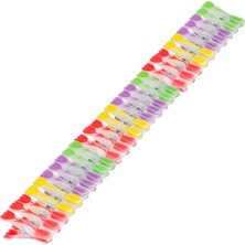 Delixa New-Max Elite Lale Desenli Silikon Mandal, Şeffaf, 30 Adet