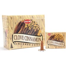 Epilons Clove Cinnamon Aromalı Konik Tütsü