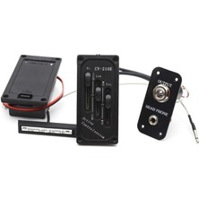 Delixa Raymond Joes CV-210E Elektro Keman Ekolayzır Eşikaltı Seti - Tam Takım