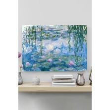 Delixa Postermanya (PSTER20357) Water Lilies - Nilüferler - Claude Monet Sanatsal Poster 90 x 130