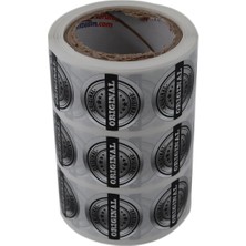 Delixa Hazır Etiketler , Hazır Al Hızlı Al Original(Orjinal) Etiketi Pp Metalize 25MM Çapında 1000 Adet Ürü