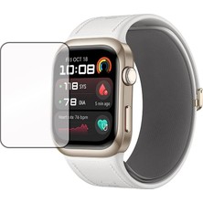 Delixa Microcase Watch D2 Için Tam Kaplayan Kavisli Ekran Koruyucu 3D Pet Film - Siyah AL3385