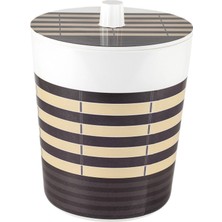 Şık ve Dayanıklı Kapaklı Melamin Kova, Ev ve Bahçe Kullanımı Için Ideal