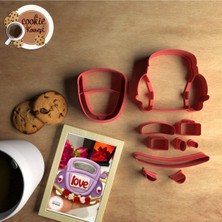 UltraMint Sevgililer Günü Temalı Kalıp, Eğlenceli ve Şık Kurabiye Tasarımı