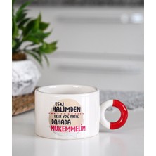 UltraMint El Yapımı Latte & Espresso Fincan, Sevgili ve Arkadaşlar Için Hediye