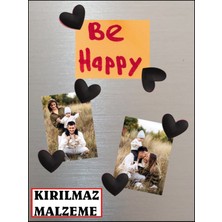 UltraMint Sevgililer Günü Için 6'lı Kalpli Buzdolabı Magnetleri Seti