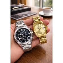 UltraMint Şık Kadın Erkek Çelik Kol Saati, Sevgililer Günü Hediye Seçeneği