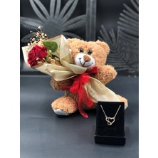 UltraMint Sevgililer Günü, Doğum Günü Için Tatlı Ayıcık Kolye Hediye