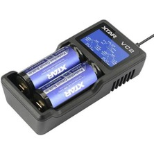 MiraLive Vc2 Ikili Li-Ion Pil Şarj Cihazı