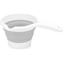 Katlanabilir 1.2l Silikon Maşrapa, Pratik ve Hafif Kullanım