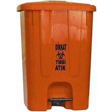 Sağlıklı ve Hijyenik 65 Lt Pedallı Tıbbi Atık Kovası