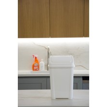 Şık Kapaklı Çöp Kovası 10 Lt, Fantazi Tasarım, 2 No, Pratik ve Dayanıklı