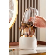 UltraMint Suya Dayanıklı Makyaj Fırçası Organizeri, Ev ve Profesyonel Kullanım