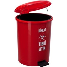 40 Litre Sağlık Tıbbi Atık Çöp Kovası, Güvenli ve Dayanıklı Tasarım