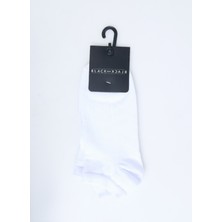 Black On Black Beyaz Erkek Patik Çorap Ee_patik