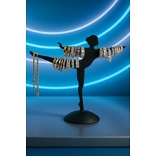 UltraMint Şık Dekoratif Balerin Tasarımlı Takı Düzenleyici ve Askılığı