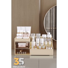 UltraMint Şeffaf Çekmeceli Takı ve Kozmetik Organizeri, Elegance Xl, Pratik ve Şık