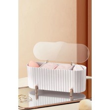 UltraMint Renkli Ruj ve Pamukluk Düzenleyici Organizer, Şık ve Pratik Tasarım