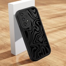 Ucuc Samsung Galaxy A73 Uyumlu Siyah Silikon Kılıf Darbeye Dayanıklı Lens Koruma Kaliteli Baskı