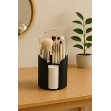 UltraMint Düzenli ve Şık Makyaj Fırçası ve Pamuk Organizer Seti