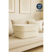 UltraMint 6.8l Çok Amaçlı Organizer Kutu Seti, Pratik ve Şık Saklama Çözümü