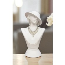 UltraMint Şık Takı Mankeni ve Dekoratif Takı Standı, Kolye ve Küpe Sergileme