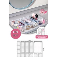 UltraMint 13'lü Çekmece Içi Takı ve Makyaj Düzenleyici Organizer