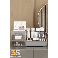 UltraMint Çekmeceli Çok Fonksiyonlu Makyaj ve Kozmetik Düzenleyici