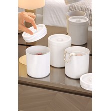 UltraMint 3’lü Kapaklı Çok Amaçlı Makyaj ve Kozmetik Organizer Seti