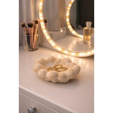 UltraMint El Yapımı Jüpiter Desenli Dekoratif Kase ile Takı ve Aksesuar Düzenlemesi