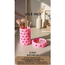 UltraMint Kalpli Organizer 2'li Set, Makyaj ve Takı Düzeni Için Şık Çözüm