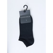 Black On Black Siyah Kadın Patik Çorap ULR005