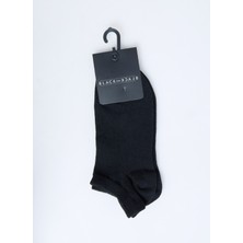 Black On Black Siyah Erkek Patik Çorap YMR004