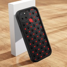 Ucuc Realme C25/C12/C25S Uyumlu Silikon Malzeme Darbeye Dayanıklı Siyah Renkli Sevimli Desen Kılıf