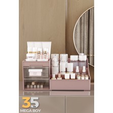 UltraMint Çekmeceli Çok Bölmeli Makyaj ve Takı Organizeri