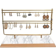 UltraMint Gold Takı Düzenleyici, Stand, Küpe, Bileklik ve Kolye Saklama Ünitesi