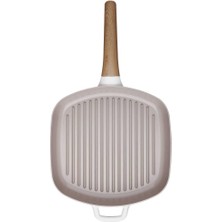 Delixa Korkmaz A2985 Seramik Kare Grill Tava 28X28 cm