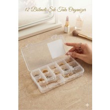 UltraMint 12 Bölmeli Şık Çok Amaçlı Takı Saklama Kutusu ve Organizer