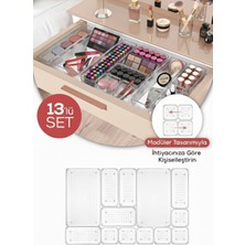 UltraMint 13'lü Dolap Içi Çekmece Düzenleyici, Mutfak Kaşıklık Organizer