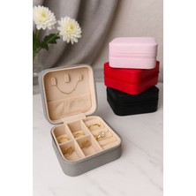 UltraMint Şık ve Pratik Çift Gözlü Seyahat Takı Kutusu, Güvenle Taşıma