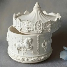 UltraMint Şık Takı ve Mücevher Kutusu, 12X10 Cm, Özel Tasarım Organizer