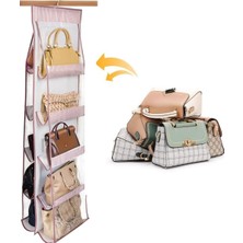 UltraMint 10 Bölmeli Askılı Düzenleyici, Şeffaf ve Portatif Organizatör