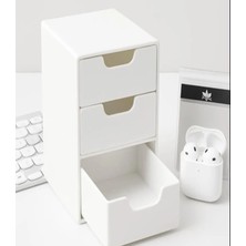 UltraMint 3 Çekmeceli Mini Organizer, Çok Amaçlı Takı ve Aksesuar Düzenleyici