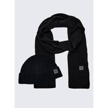 Hugo Siyah Kadın Atkı 50522783