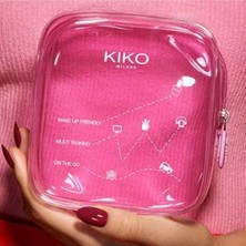 UltraMint Şeffaf Mini Makyaj Çantası, Modern ve Şık Tasarım, Pratik Kullanım