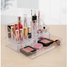 UltraMint Çekmeceli Piramit Makyaj Organizeri, Şık ve Fonksiyonel Depolama Çözümü